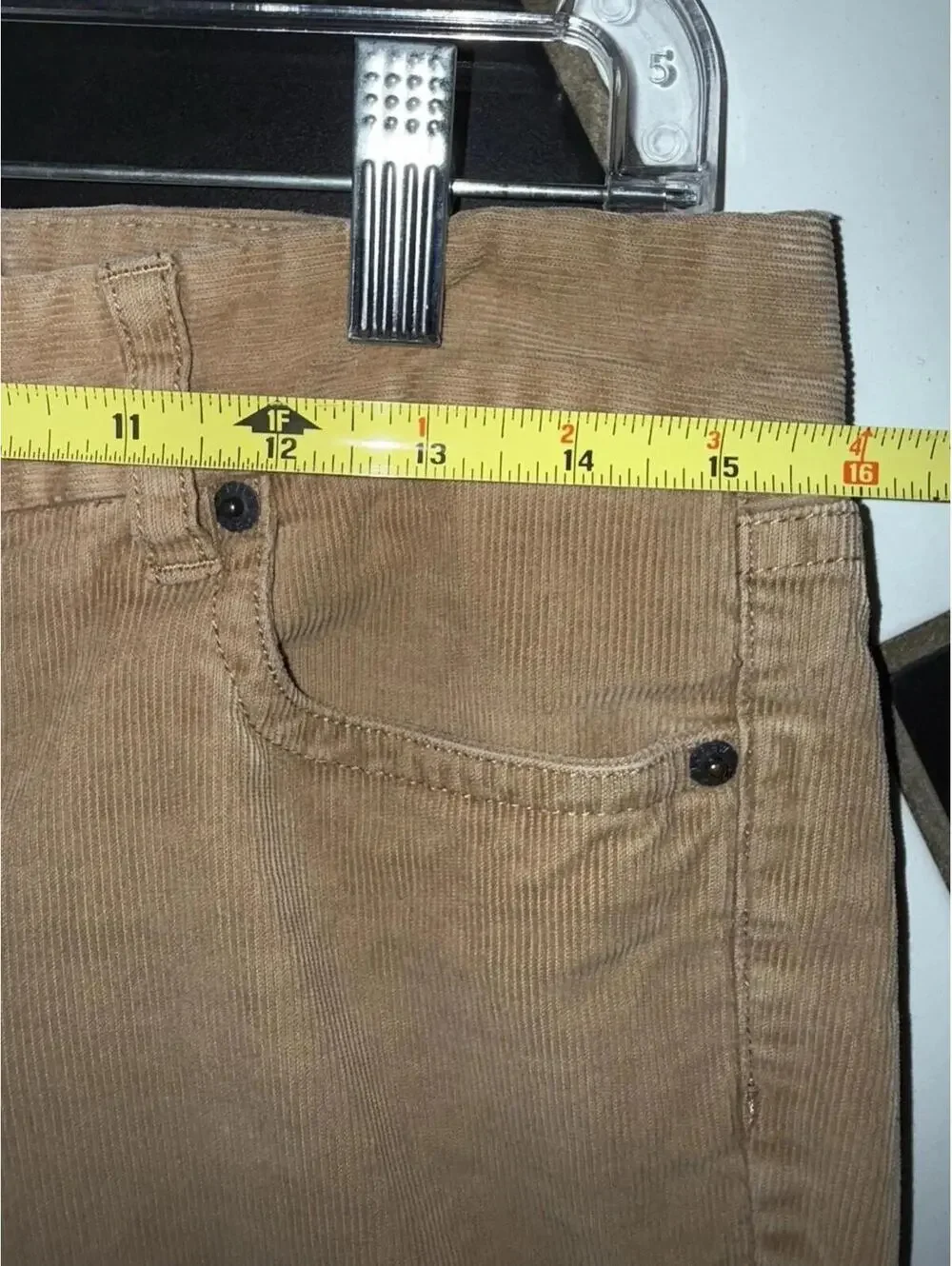 J. Crew womens corduroy bootcut pant Size 29S short  Light Brownbeige Minimalist